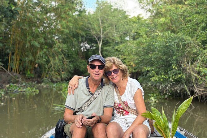 Can Tho: Floating Market, Canals, Nature Reserve & Forest - Quiet canal cruising by sampan: the best kind of escape