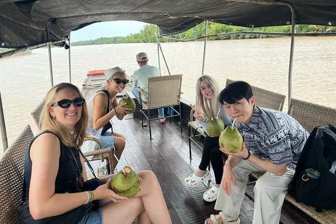 'Cost-Saving' Cu Chi Tunnels & Mekong Delta 1-Day Tour - My Tho and the Unicorn Island experience: boat rides and bee talk