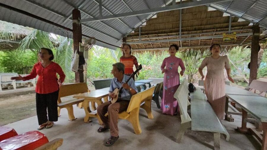 Cu Chi Tunnels and Mekong Delta Adventure 1 day - Fruit Gardens, Honey Tea, and the Coconut Candy Workshop