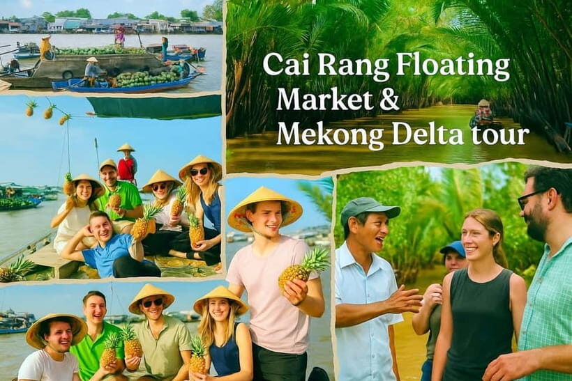 From HCMC: Cai Rang Floating Market & Mekong Delta Private - Fishing boats on the Mekong: watching the rhythm behind the market
