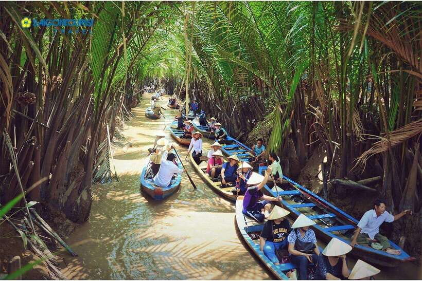 From Ho Chi Minh City: Mekong Delta Day Trip with Lunch - Mekong River cruise from My Tho toward Unicorn Islet
