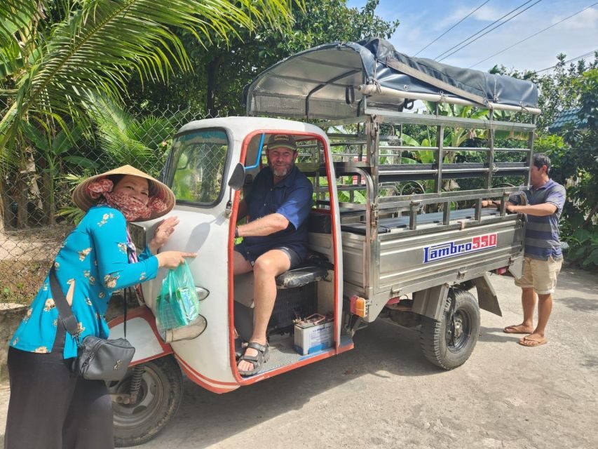 From Ho Chi Minh: Explore Mekong Delta & Vinh Trang Pagoda - Sweet stops that aren’t just shopping: coconut candy and honey tea