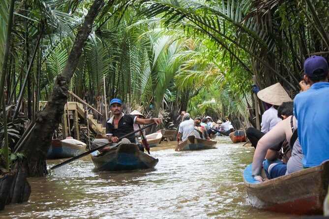 From Ho Chi Minh: Full-Day Mekong Delta Tour to My Tho & Ben Tre - Vinh Trang Pagoda: A Calm Stop Before the River Starts Moving