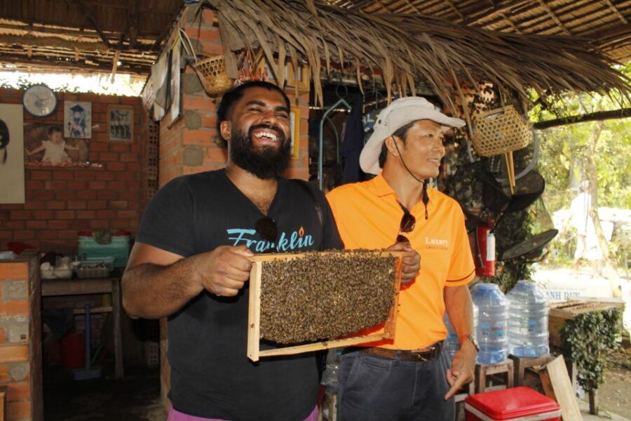 HCM: Mekong Delta, My Tho & Ben Tre Coconut Village - Unicorn Island Beekeeping: Honey Tea and Real Village Lanes