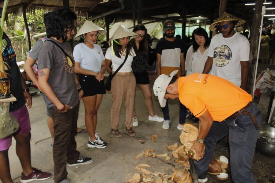 HCM: Mekong Delta, My Tho & Ben Tre Coconut Village - Lunch by the Water + Tropical Fruit + Live Folk Music