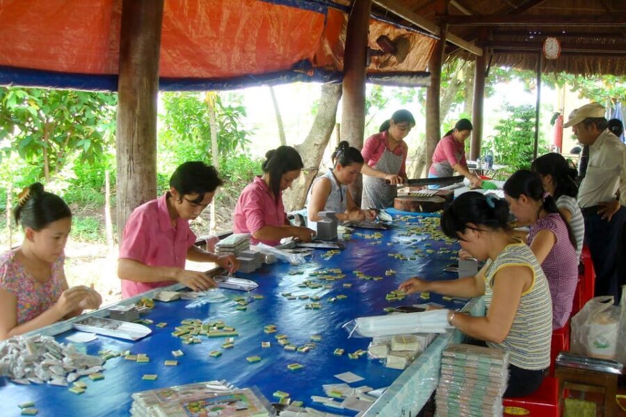 Ho Chi Minh: 3-Day Mekong Delta & Optional Exit to PhnomPenh - Day 2 in Can Tho: Cai Rang Floating Market and noodle workshop morning