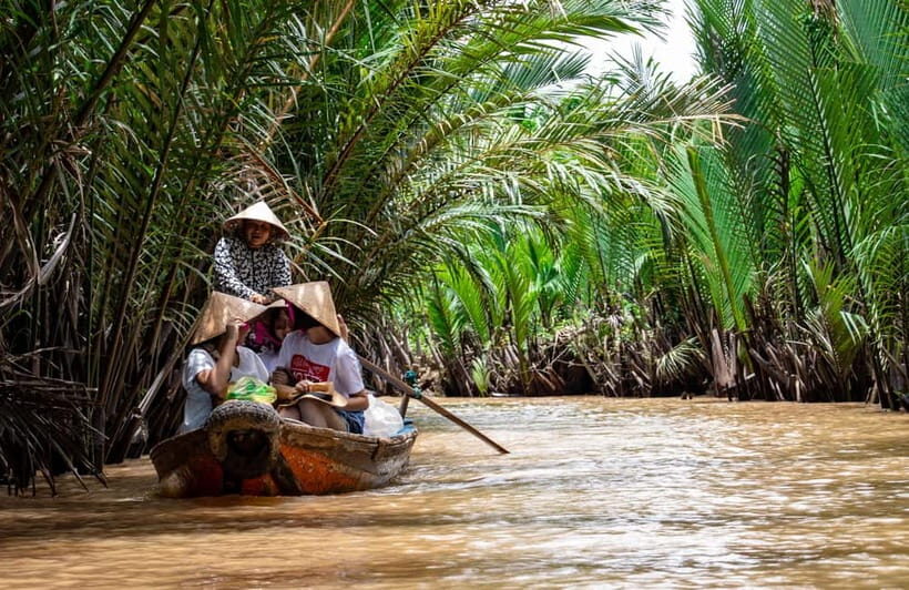 Hochiminh: Best tour Mekong Delta 1 Day - Getting around the coconut tree village: Xe Lam, tuk-tuk, and mini adventure vibes