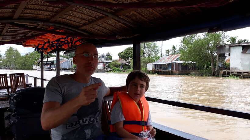 Mekong Day Tour by Car:Cai Be market, Local Island & Cycling - From Ho Chi Minh City to Cái Bè in a Private Car