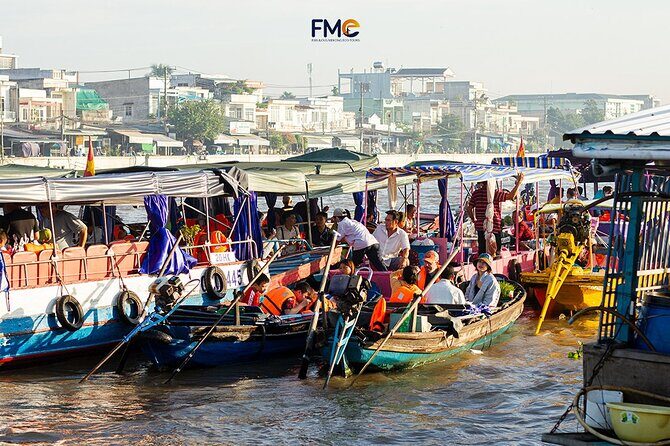 Mekong day tour Visit Cai Rang Floating Market pick up in Sai Gon - Rạch Trường Tiên canals and Mỹ Khánh village walk