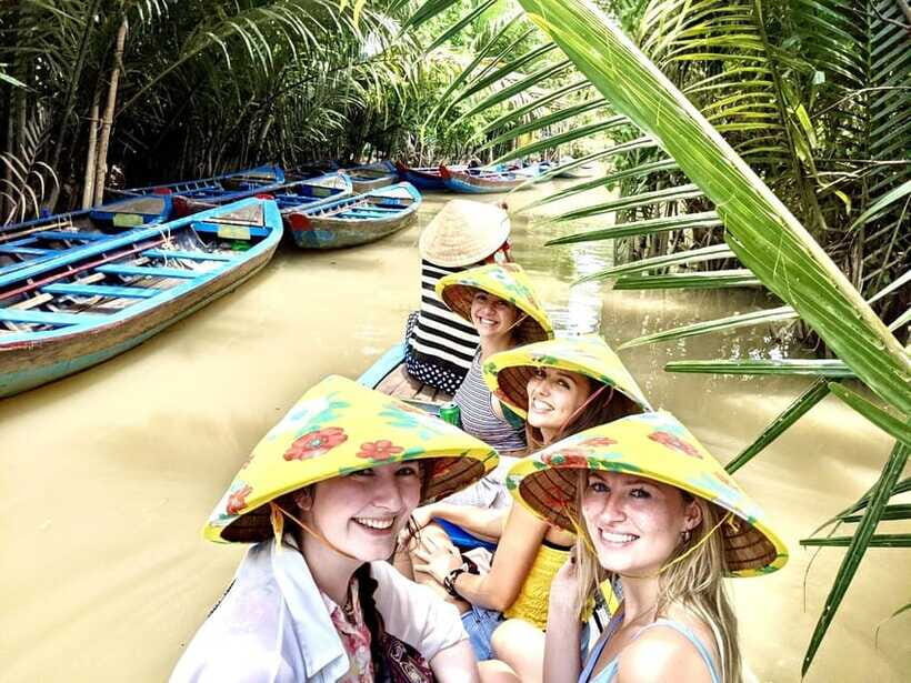 Mekong Delta Day Trip From Ho Chi Minh - Small Group Tour - Thoi Son Canal on a hand-rowed sampan