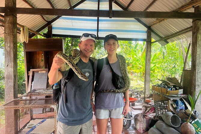 Mekong Delta Full-Day Tour - On the water to Unicorn Island: motor boat first, then quieter canals