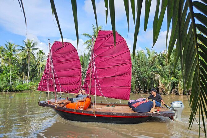 Mekong River Relaxing Sail boat cruise to Coconut Canals (1.5HRS) - Key things to know before you go on the Mekong ZigZag Coconut Canals cruise