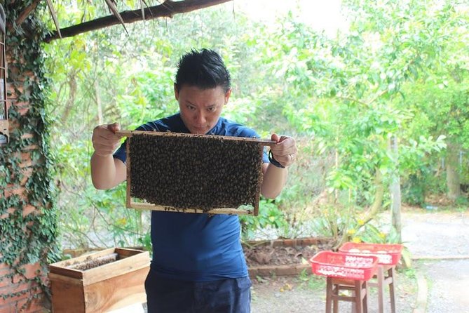 Private Cu chi Tunnels and Mekong Delta 1 Day - Wet market fruit tasting: a quick taste of daily life