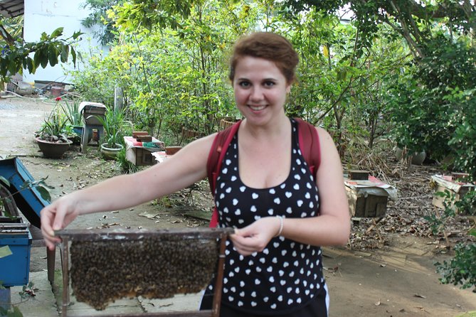Private Cu Chi Tunnels and Mekong Delta full day - Tapioca, hot pandan tea, and a wet market fruit moment at Cu Chi