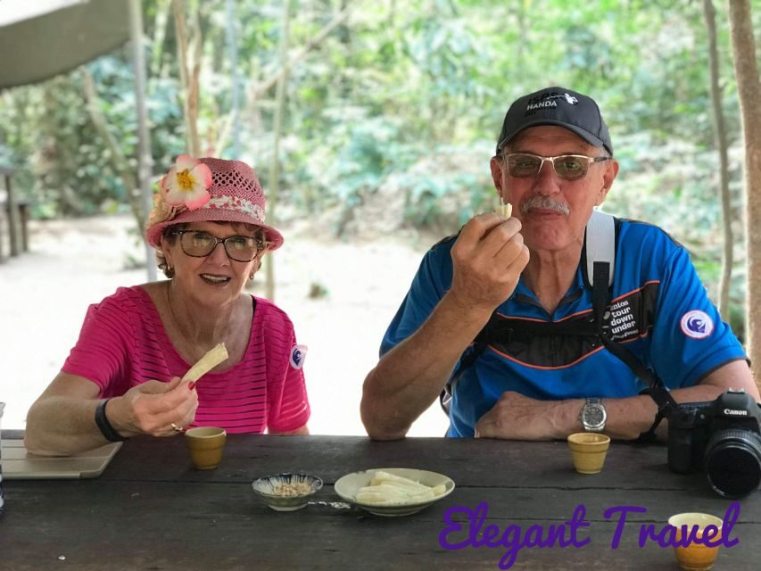 Private Cu Chi Tunnels & Mekong Delta: Full-Day Guided Tour - Bee-Keeping Farm Stop: Honey Tea, Seasonal Fruit, and Coconut Candy