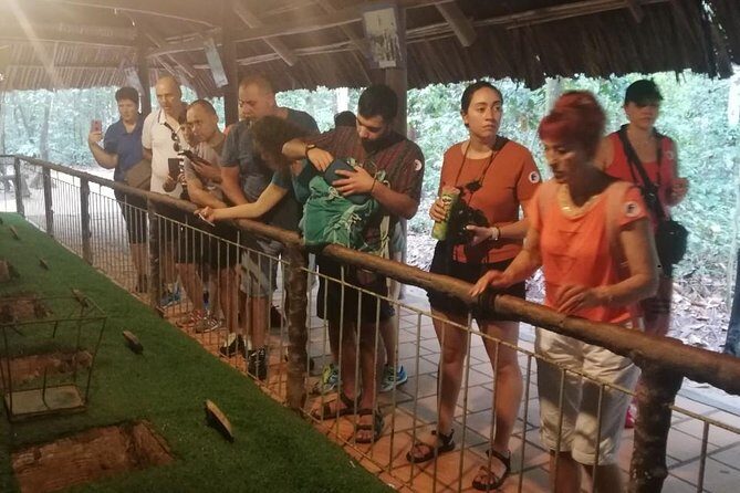 VIP Tour Cuchi Tunnels & Mekong Delta Cruise Full Day Group 12pax - Cu Chi Tunnels: the wartime “how did they do it?” moment